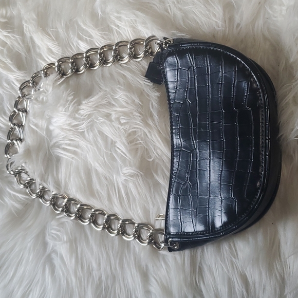Zara shoulder bag with chain - Picture 6 of 9